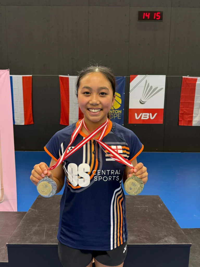 Star of the badminton stage